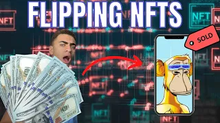 I Try Making Money Flipping NFTs | Flipping NFTs As A Beginner | Opensea NFTs