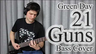 Green Day - 21 Guns (Bass Cover With Tab)