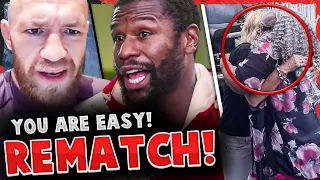 Conor McGregor RESPONDS to Floyd Mayweather RIPPING him! Jake Paul & Tyron Woodley MOMS meet!