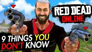 9 Things You STILL Don't Know in Red Dead Online