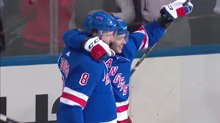 Artemi panarin nets first goal as a ranger