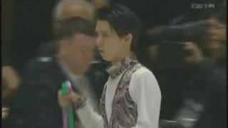 2016 Skate Canada Mens SP Warmup Yuzuru Hanyu Patrick Chan