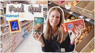 $125 ALDI | WALMART (German) (live) Food Haul | Wocheneinkauf incl. Preise + Essplan | Februar 2023