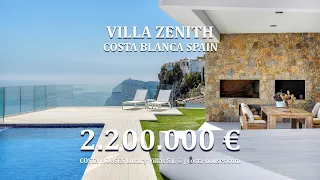 ᑕ❶ᑐ LUXURY VILLA ON A CLIFF IN FRONT OF THE SEA in Benitachell | Javea - Moraira, Alicante - Spain