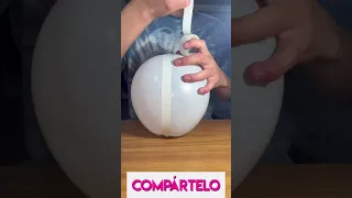 ✅VERDAD O MENTIRA❌|Convierte un globo en pelota 🎈=⚽️ #viral #lifehacks #experimentos