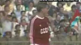 Прощальный матч Олега Блохина. 1989 год.