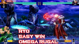 KOF XV - Boss Challenge Ryo Easy Win Omega Rugal