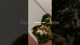 Spicy kale w/quinoa wrap