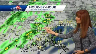 Some rain tonight, threat for severe weather increases Thursday