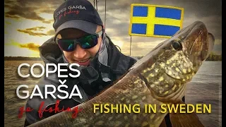 Copes Garša - Fishing in Sweden EP1 (4K!) (LV, ENG subs)