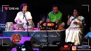 Maestros Together | Ms. Asha Bhosle Vocalist | Ustad Zakir Hussain Tabla |