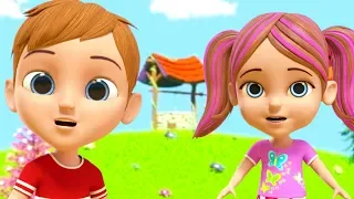 Jack and Jill Cartoon Nursery Rhyme | Baby Songs by Little Treehouse