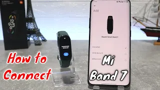 How to connect Xiaomi Mi band 7 to Phone with Mi Fitness App | Mi band 7 pairing with android