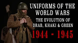 “American Uniforms of the World Wars - The Evolution” 1944-1945 (4K)