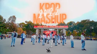 [KPOP IN PUBLIC] MASHUP KPOP HITS 2022 || Dance Cover by HUDEN Crew from Vietnam