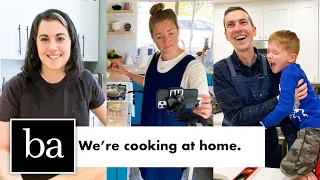 The Bon Appétit Test Kitchen is Cooking at Home | Bon Appétit