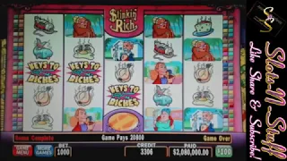 High Limit slots Stinkin Rich Bonus Jackpot Time!