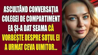 Ascultând conversația colegei de compartiment, ea și-a dat seama că vorbește despre soțul ei...