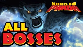 Kung Fu Panda All Bosses | Boss Fights  (X360, PS3, PS2, Wii)