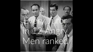 Every Juror in 12 Angry men ranked