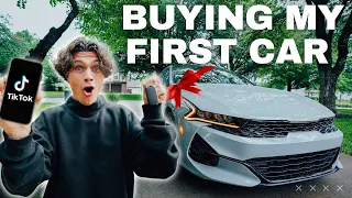 I BOUGHT MY FIRST CAR WITH THE MONEY I MADE FROM TIKTOK