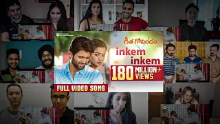 Inkem Inkem Video Song 💕Romantic Mashup Reactions | Vijay Deverakonda, Rashmika | #DheerajReaction |
