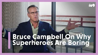 Bruce Campbell Calls Superheroes 'Snoresville,' Batman v Superman 'Stupid'