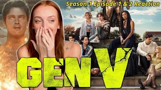 What in the Sky High (Rated R) is going on?!? **GEN V** ~ Season 1 EP 1&2 Reaction