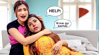 JOLO CHIP PRANK On Her * Behosh Ho Gayi 😭* | SAMREEN ALI