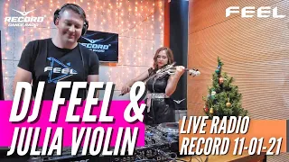 DJ FEEL & Julia Violin Live at Trancemission (11-01-2021)