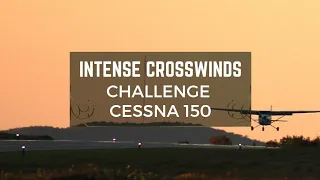 Intense Crosswinds Challenge Cessna 150 at CYOS | Pilot's Skill and Decision-Making Tested