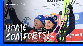 🇸🇪 SWEDISH DUO TRUIMPH! | Biathlon Ostersund Mixed Single Relay Highlights | Eurosport