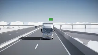 Hino 500 Series Standard Cab - Lane Departure Warning System (LDWS)