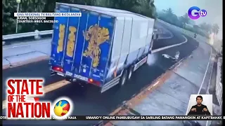 STATE OF THE NATION PART 1: Rider, muntik mabangga ng truck; Pinaghahanda ang militar ng China;atbp.