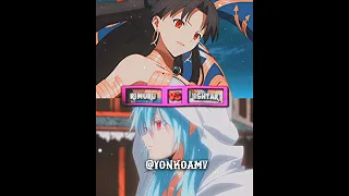 Who is strongest | Rimuru VS Ishtar #shorts #tensura #fate #edit