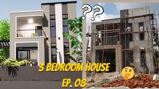 EP 08 Building a 3 Bedroom House in Uganda | Costs of Finishing/Plastering