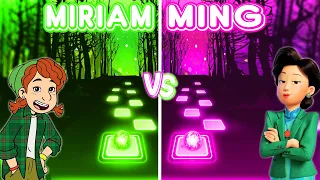 Turning Red Miriam Vs Ming But In Tiles Hop EDM Rush! Nobody Like U!