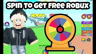 How To get FREE ROBUX With This Game (Spin For Free)(outdated)