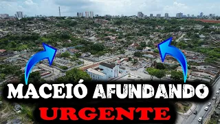 DRONE filma DENTRO das CASAS AFUNDANDO