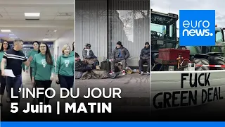 L’info du jour | 5 juin - Matin