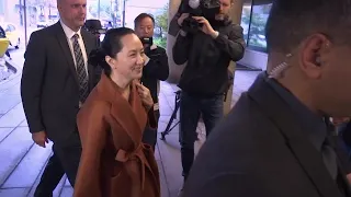 Huawei executive appears at Canadian hearing