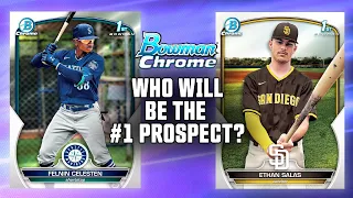 Who will be the #1 Prospect in 2023 Bowman Chrome