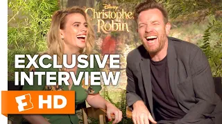 Ewan McGregor Finds Hayley Atwell's Ventriloquist Talent Hilarious | 'Christopher Robin' Interview