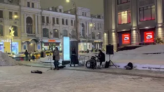 центр Москвы и уличные музыканты 🔥