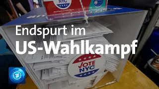 Florida besonders umkämpft: Endspurt im US-Wahlkampf