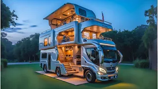 INSANE Luxury Motorhomes You Won't Believe Exist! #inventions