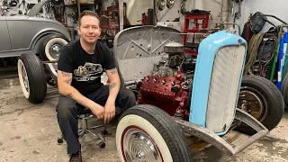 32 Ford Rebuild Part 10. Front suspension!