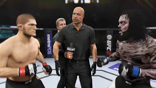 Khabib vs. Grey Demon - EA Sports UFC 2 - Champion Fight