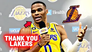 🔥 HE´S OUT NOW! LAKERS CONFIRMS! RUSSELL WESTBROOK URGENT UPDATE | LAKERS TRADE RUMORS #lakerstoday