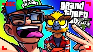 GTA 5 Funny Moments - Moo Pretending to be a Youtube Prankster!